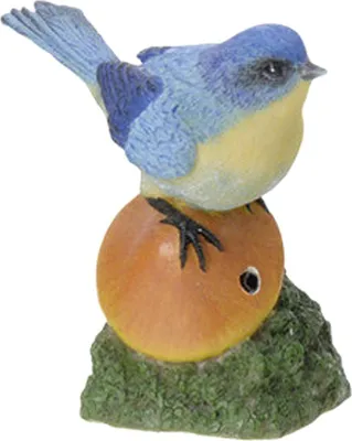 Produktbild von Gartenfigur Deko Singvogel 6x6x11 cm