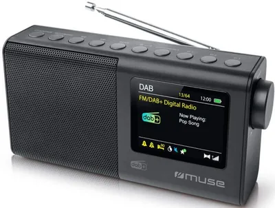 Image de Muse M-117 DB radio Portable Digital Black