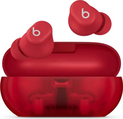 Zdjęcie produktu dla Beats by Dr. Dre Beats Solo Buds, True Wireless Stereo (TWS), Połączenia/muzyka, 33,4 g, Zestaw słuchawkowy, Czerwony