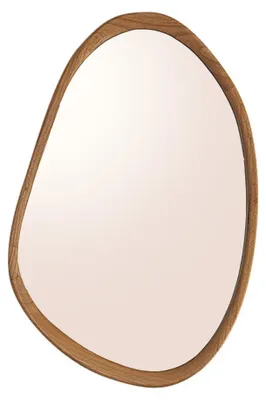 Produktbild von Spiegel aus massivem Mindi-Holz