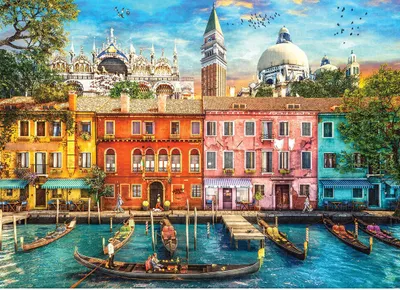 Obrázok produktu pre GIBSONS Puzzle Farby Benátok 1000 dielikov