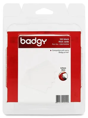 Zdjęcie produktu dla Evolis CBGC0030W, 0,76 mm, 100 szt.