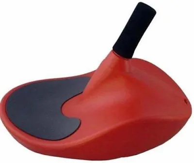 Immagine prodotto di Slittino in plastica resistente, rosso, 57 cm, semplice