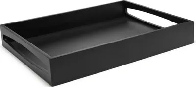 Produktbild von Leopold Vienna Tablett schwarz 300x400x60mm Holz       LV618000