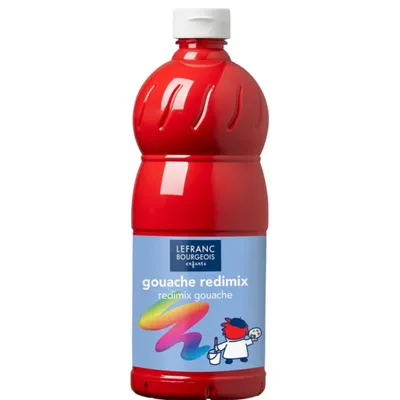 Obrázek produktu pro LEFRANC & BOURGEOIS Gouachefarbe 1.000 ml, zinnoberrot