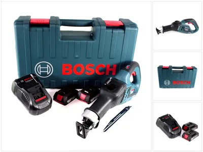 Produktbild von Bosch GSA 18V-32 Akku Reciprosäge 18V Säbelsäge Brushless im Handwerkerkoffer + 2x 2,0Ah Akku + Ladegerät