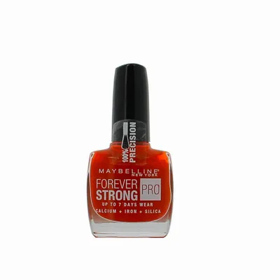 Zdjęcie produktu dla Maybelline, Forever Strong Super Stay 7 Days, Nail Polish, 505, Red, 10 ml