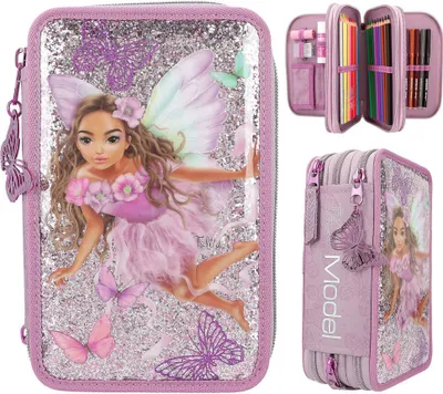 Produktbild von TOPModel 3 Fach Federtasche FAIRY LOVE