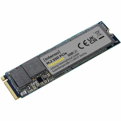 Produktbild von Intenso SSD PREMIUM 500GB M.2 PCI Express 3.0 x4 (NVMe)