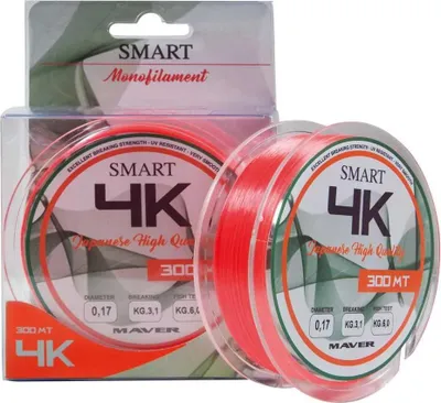 Obrázek produktu pro Maver 4k 300 M Monofilní vlasce oranžová 0,320 mm oranžová 0,320 mm