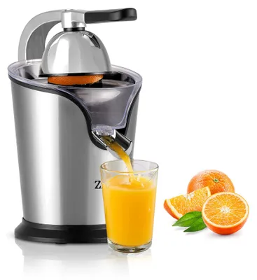Productafbeelding van Zilan, citruspers. Krachtige hefboom. 1 liter inhoud. Driptoppen. Twee kommen