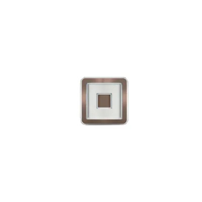 Immagine prodotto di Plafoniera Contemporanea Halò Metallo Oro Rosato Led 46W