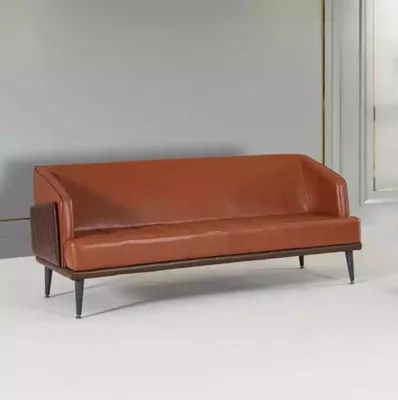 Produktbild von Luxus Office Garnitur Dreisitzer Sessel Arbeitszimmer Garnitur Stoffmöbel