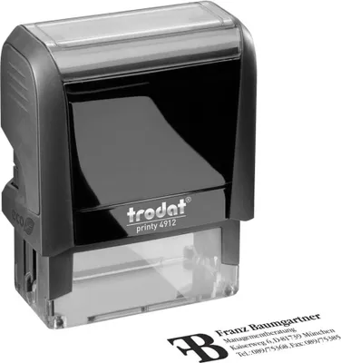 Immagine prodotto di trodat 4912N GRAU Trodat Printy 4912 Mit Logo