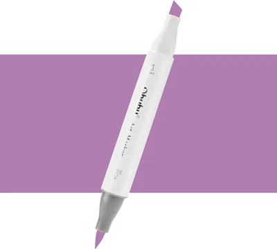 Zdjęcie produktu dla Brush & Chisel dwustronny marker alkoholowy OHUHU, V060 Amethyst