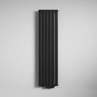 Produktbild von Mai & Mai Badheizkörper flach 180x46cm in Anthrazit Mittelanschluss Paneelheizkörper Vertikal Handtuchwärmer Badheizung Einlagig Ohne Heizstab