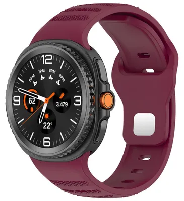 Obrázok produktu pre Techsuit - Watchband (W050) remienok pre Samsung Galaxy Watch8 40 mm / Watch8 44 mm / Watch8 Classic - bordový