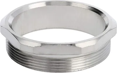 Imagen del producto de Tornillo de presión PG48x1,588 MSD-PG48, hexagonal, de latón (CuZn) niquelado, con una longitud de rosca de 11,5 mm - 1 unidad