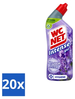 Produktbild von 20 x WC Net Toiletreiniger Gel Lavendel - 750 ml - Vorteilspackung - 20 Stücke