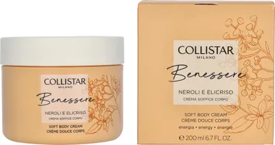 Produktbild von Collistar Benessere Neroli And Helichrysum Soft Body Cream 200ml