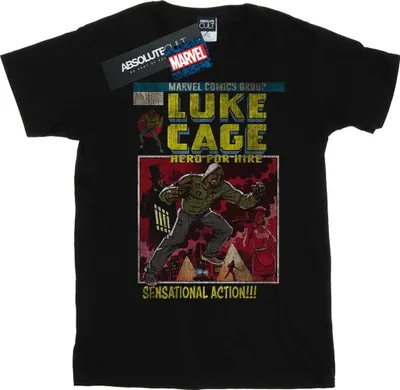 Produktbild von Marvel - "Yourself" T-Shirt für Herren BI42920 (S) (Schwarz)
