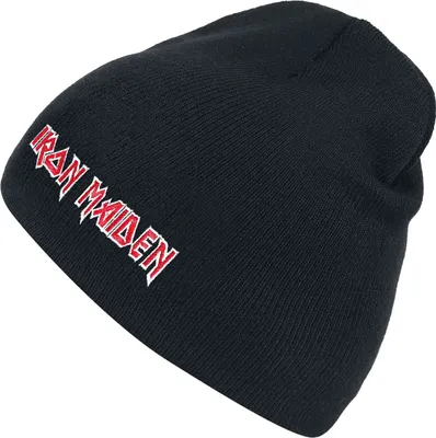 Produktbild von Iron Maiden Mütze Uni Logo schwarz Standard