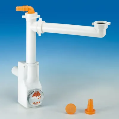 Produktbild von Küchen Spülen Raumsparsiphon 1 Becken EXTRA SLIM