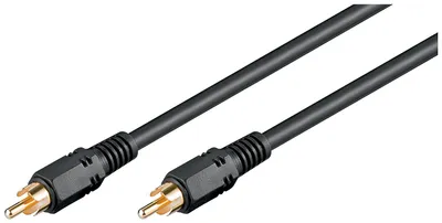 Image de Wentronic AVK 238-1000 10.0m, RCA, RCA