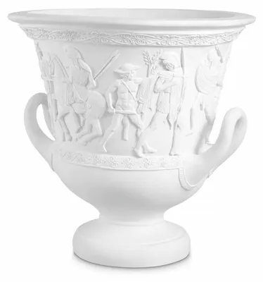 Immagine prodotto di Casa Padrino vaso barocco bianco Ø 60 x H. 60 cm - decorazione in stile barocco