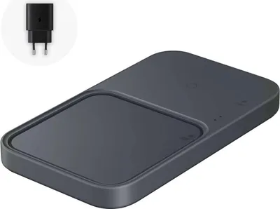 Immagine prodotto di Samsung Ep-P5400Tb+ Caricabatterie induttivo. Siec. Duo grigio scuro/grigio scuro