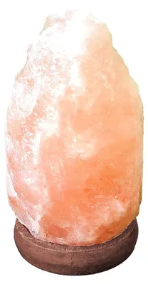 Produktbild von LED Tischleuchte, Salzkristall, naturfarben, H 11,4 cm