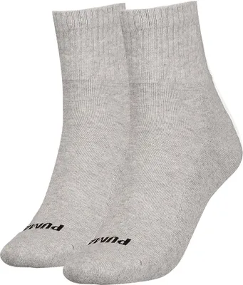 Produktbild von Puma 701230252 Crew-socken 2 Paare Grau EU 39-42 Frau Grau EU 39-42