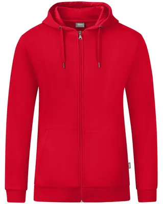 Produktbild von Jako Organic Kapuzenjacke Herren - Rot