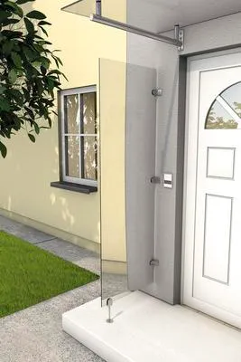 Produktbild von Gutta Seitenblene HD 185x60 cm ESG klar