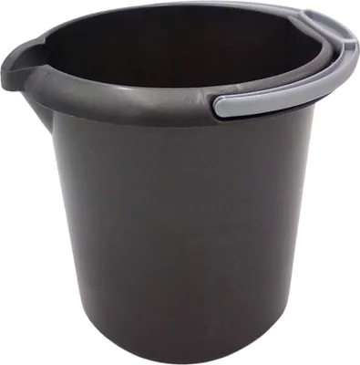 Produktbild von Eimer rund 5 l mit Ausguss Haushaltseimer Kunststoff Putzeimer Wassereimer