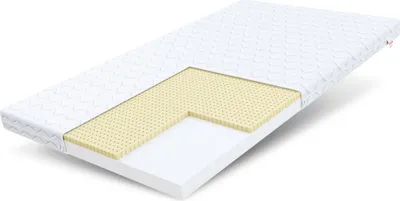 Produktbild von Kindermatratze Babymatratze 80x140 cm BABY CLASSIC Höhe ca. 9 cm mit LATEX