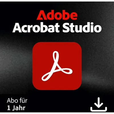 Produktbild von Adobe Acrobat Studio| Download & Produktschlüssel - Software - Desktop Publishing