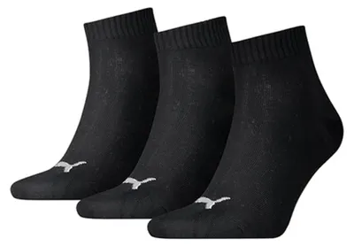 Obrázok produktu pre Puma Quarter Socken 3-pack, čierna, veľkosť: 39-42