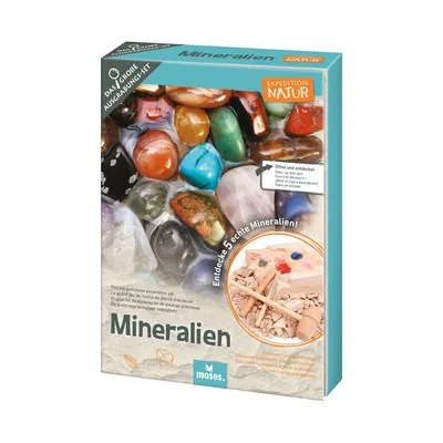 Immagine prodotto di Set di scavo per minerali naturali MOSES Expedition Nature