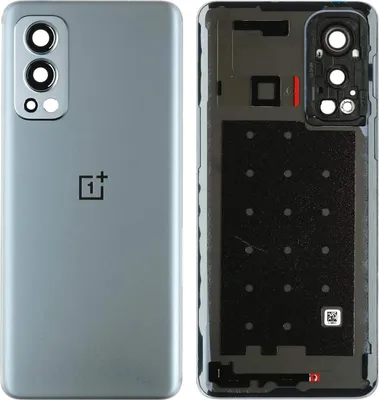 Produktbild von Rückseite für Oneplus Nord 2 5G (DN2101, DN2103), Grau