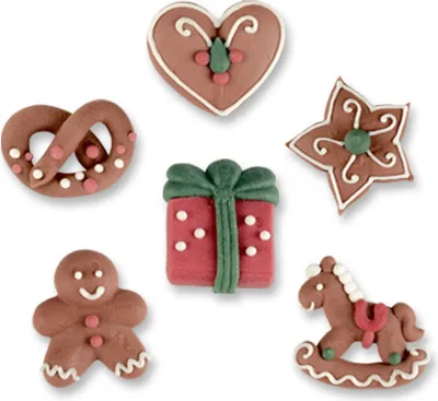 Produktbild von Günthart 72 Lebkuchenfiguren aus Zucker