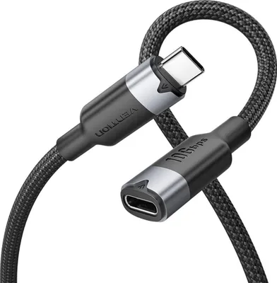 Produktbild von Vention USB 3.2 Typ-C Verlängerungskabel 1m Schwarz