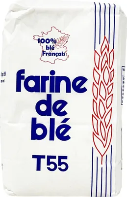Produktbild von Farine De Blé Weizenmehl T55 (550er) aus Frankreich – 1KG für beste Backergebnisse
