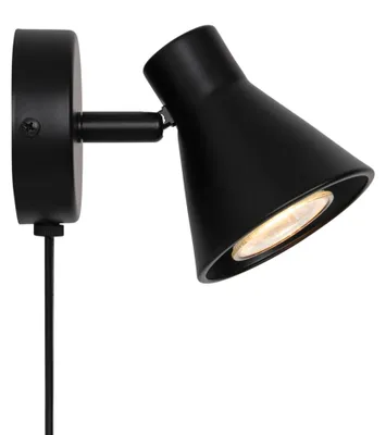 Obrázek produktu pro Nordlux Eik seinävalaisin, mattamusta