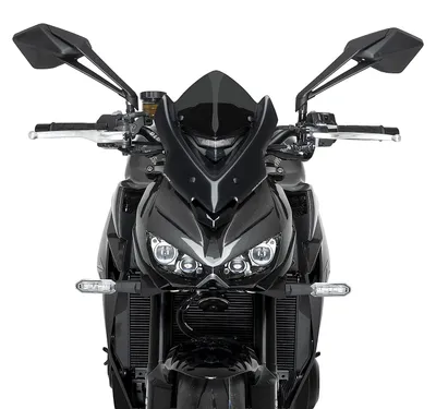 Produktbild von Windschild Puig New Generation Sport 345 x 260 mm mit ABE für Kawasaki Z1100 SE, Z1100 Bj. 2026