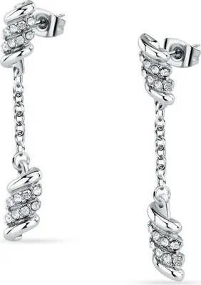 Productafbeelding van Elegante oorbellen met heldere kristallen, model Colori SAWZ09