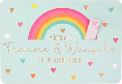 Produktbild von Klappkarte Kunterbunt Motiv 24, Depesche