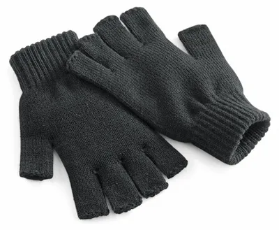 Produktbild von Beechfield Uni Winter-Handschuhe, fingerlos RW2032 (L/XL) (Anthrazit)