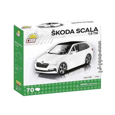 Produktbild von COBI-24583 - SKODA SCALA 1.5 TSI, Modell, 70 Teile, ab 5 Jahren