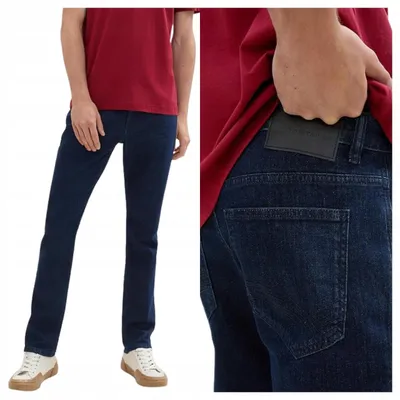 Produktbild von Tom Tailor | Josh Slim Jeans, Rinsed Blue Denim, W31 L32